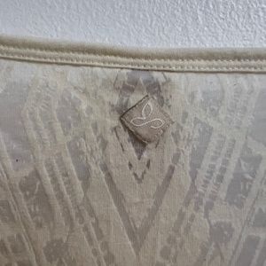 Beige Long sleeve Prana Shirt